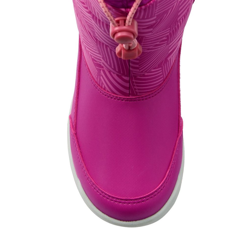 NIB Lands' End Snow Flurry Winter Boots RAPBERRY PINK GEO - Picture 4 of 6